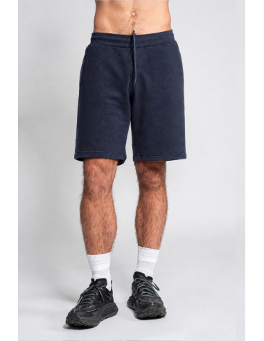VES-IT834T-365 - DIAGONAL FRENCH TERRY BERMUDA SWEATSHORT